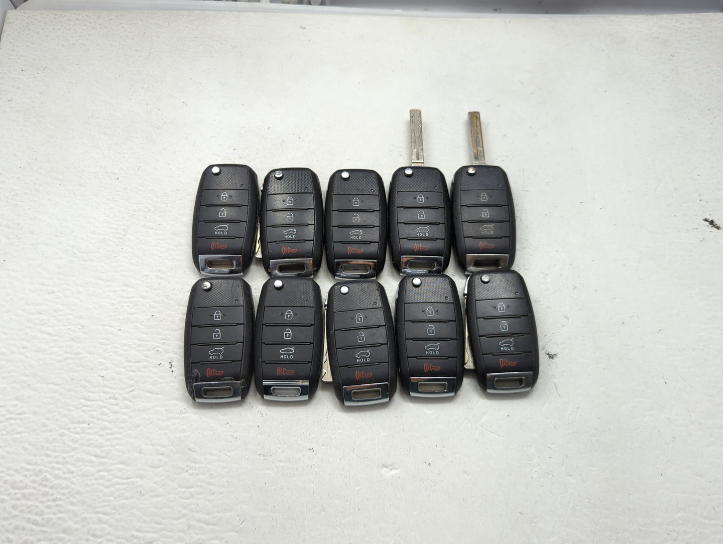 Lot of 10 Kia Keyless Entry Remote Fob MIXED FCC IDS MIXED PART NUMBERS 1473874 - Oemusedautoparts1.com