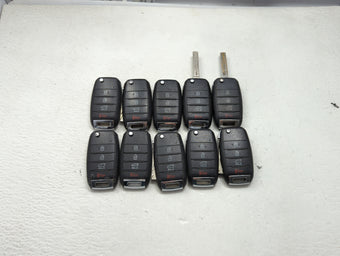compare product Lot of 10 Kia Keyless Entry Remote Fob MIXED FCC IDS MIXED PART NUMBERS 1473874