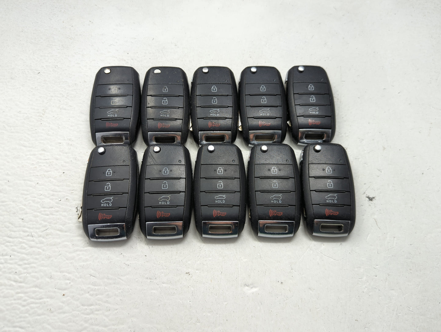 Lot of 10 Kia Keyless Entry Remote Fob MIXED FCC IDS MIXED PART NUMBERS 1473876 - Oemusedautoparts1.com