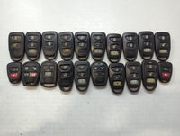 Lot of 20 Kia Keyless Entry Remote Fob MIXED FCC IDS MIXED PART NUMBERS - Oemusedautoparts1.com