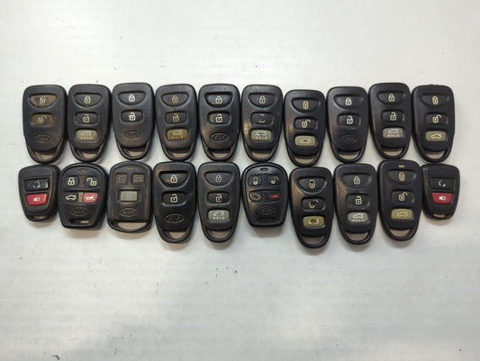 Lot of 20 Kia Keyless Entry Remote Fob MIXED FCC IDS MIXED PART NUMBERS - Oemusedautoparts1.com