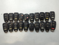 Lot of 20 Kia Keyless Entry Remote Fob MIXED FCC IDS MIXED PART NUMBERS - Oemusedautoparts1.com