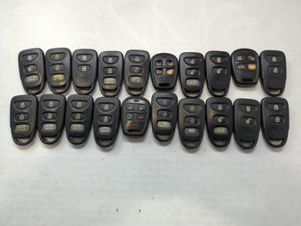 compare product Lot of 20 Kia Keyless Entry Remote Fob MIXED FCC IDS MIXED PART NUMBERS