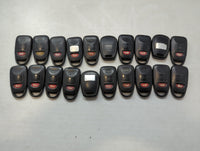 Lot of 20 Kia Keyless Entry Remote Fob MIXED FCC IDS MIXED PART NUMBERS - Oemusedautoparts1.com