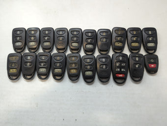 compare product Lot of 20 Kia Keyless Entry Remote Fob MIXED FCC IDS MIXED PART NUMBERS