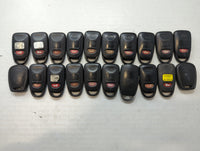 Lot of 20 Kia Keyless Entry Remote Fob MIXED FCC IDS MIXED PART NUMBERS - Oemusedautoparts1.com