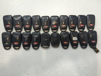 Lot of 20 Kia Keyless Entry Remote Fob MIXED FCC IDS MIXED PART NUMBERS - Oemusedautoparts1.com