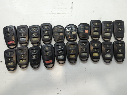 Lot of 20 Kia Keyless Entry Remote Fob MIXED FCC IDS MIXED PART NUMBERS - Oemusedautoparts1.com