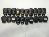 Lot of 20 Kia Keyless Entry Remote Fob MIXED FCC IDS MIXED PART NUMBERS - Oemusedautoparts1.com