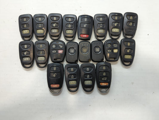 Lot of 20 Kia Keyless Entry Remote Fob MIXED FCC IDS MIXED PART NUMBERS - Oemusedautoparts1.com