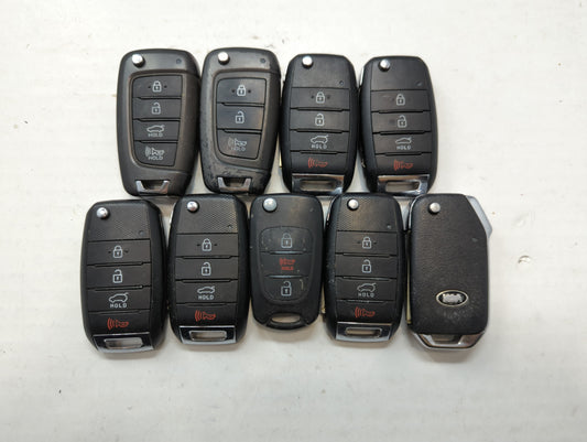 Lot of 15 Kia Keyless Entry Remote Fob MIXED FCC IDS MIXED PART NUMBERS - Oemusedautoparts1.com