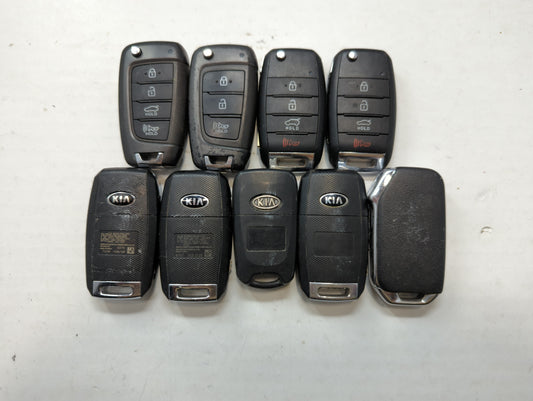 Lot of 15 Kia Keyless Entry Remote Fob MIXED FCC IDS MIXED PART NUMBERS