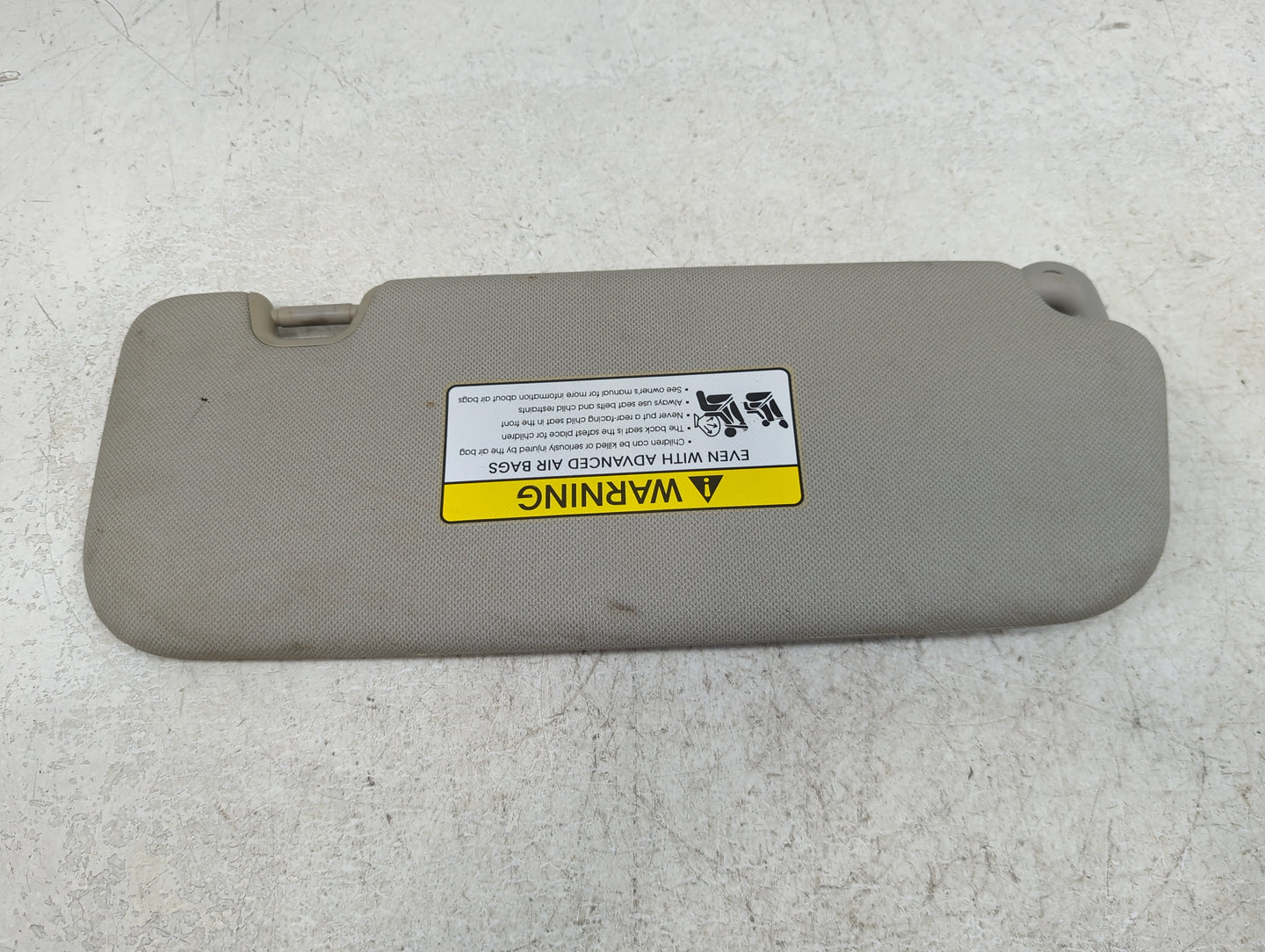 2014-2016 Kia Forte Sun Visor Shade Replacement Driver Left Mirror Fits Fits 2014 2015 2016 OEM Used Auto Parts - Oemusedaut