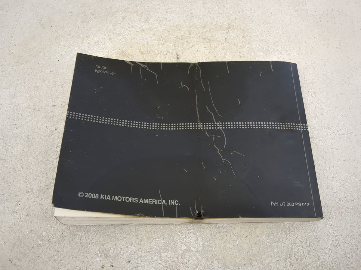 0 Kia Optima Owners Manual Book Guide OEM Used Auto Parts - Oemusedautoparts1.com