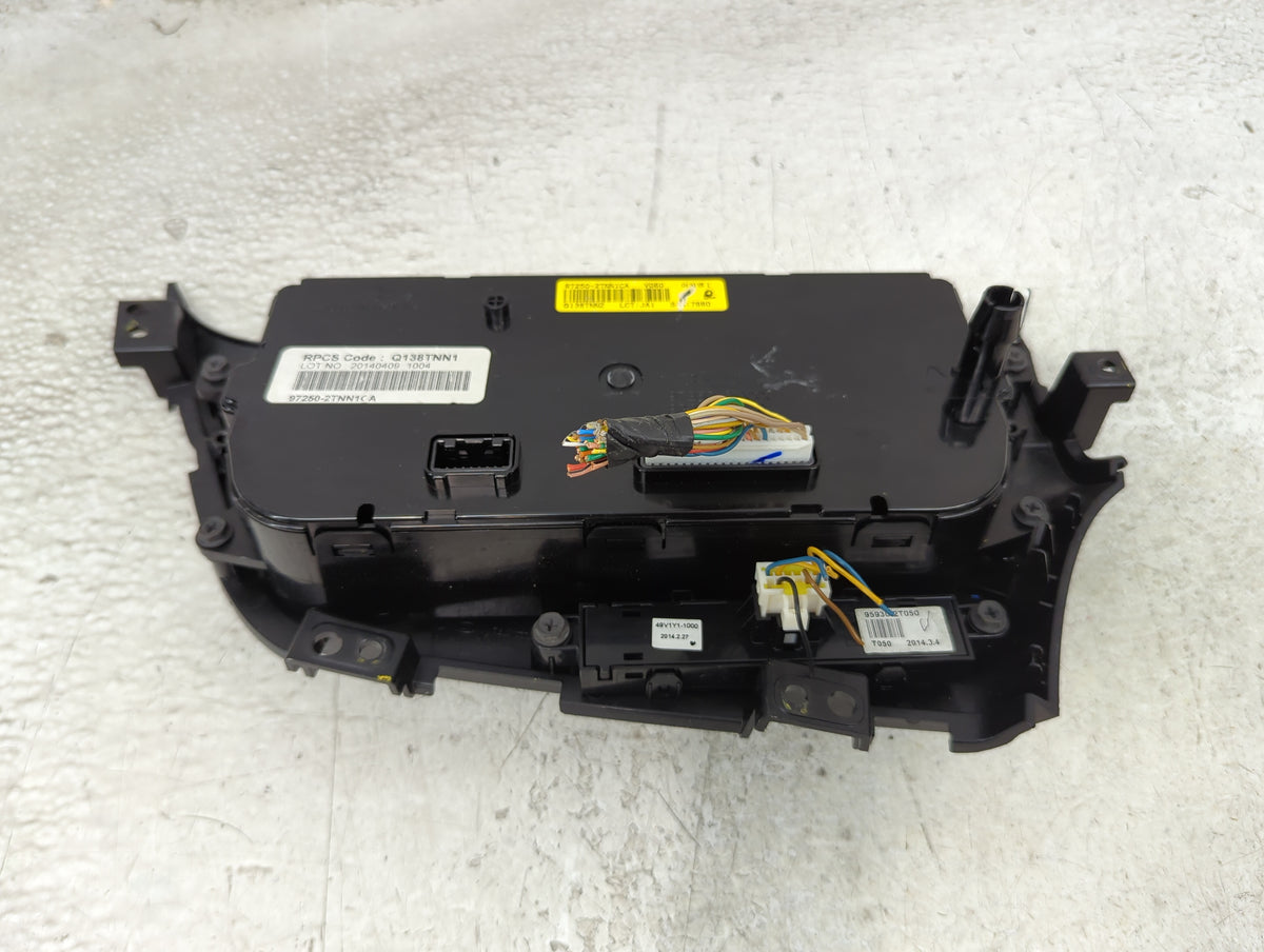 2014-2015 Kia Optima Climate Control Module Temperature AC/Heater Replacement Fits Fits 2014 2015 OEM Used Auto Parts - Oemu