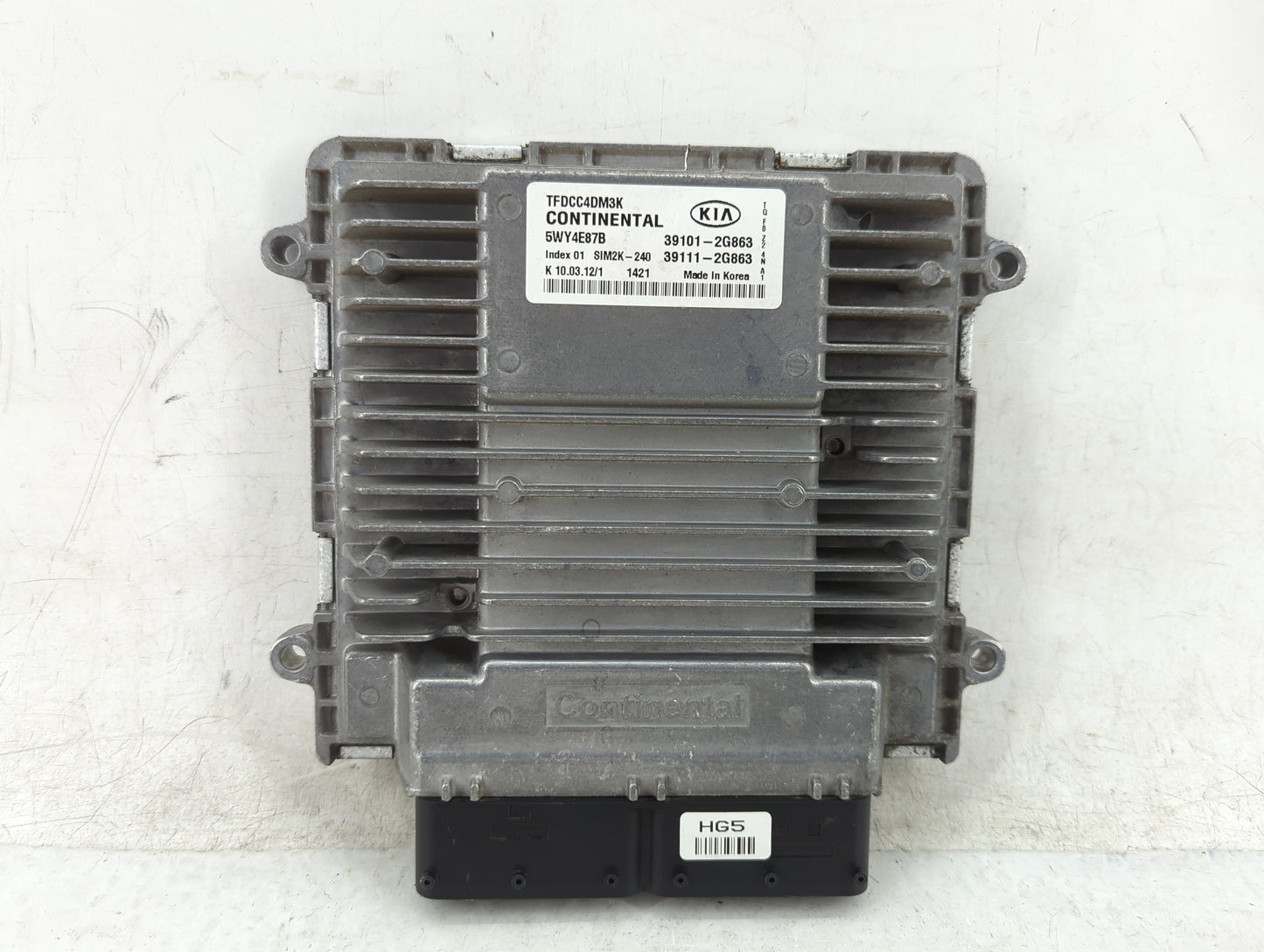 2011-2013 Kia Optima PCM Engine Control Computer ECU ECM PCU OEM Fits Fits 2011 2012 2013 OEM Used Auto Parts - Oemusedautop