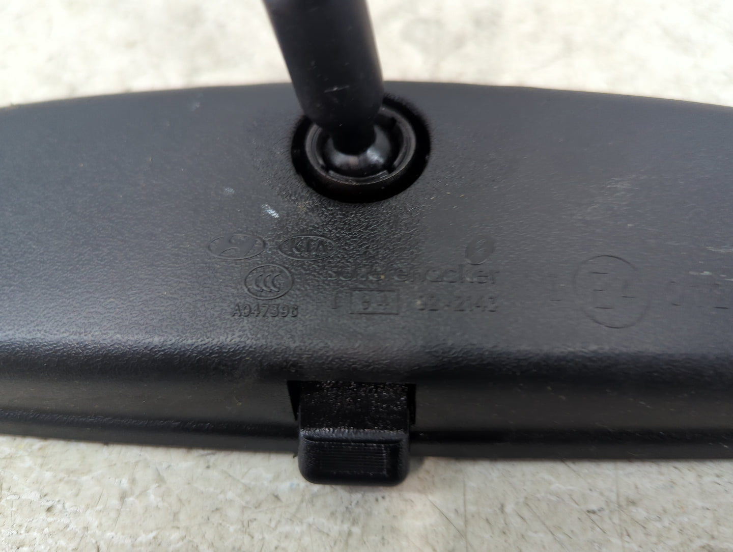 2010-2017 Kia Rio Interior Rear View Mirror Replacement OEM Fits OEM Used Auto Parts - Oemusedautoparts1.com