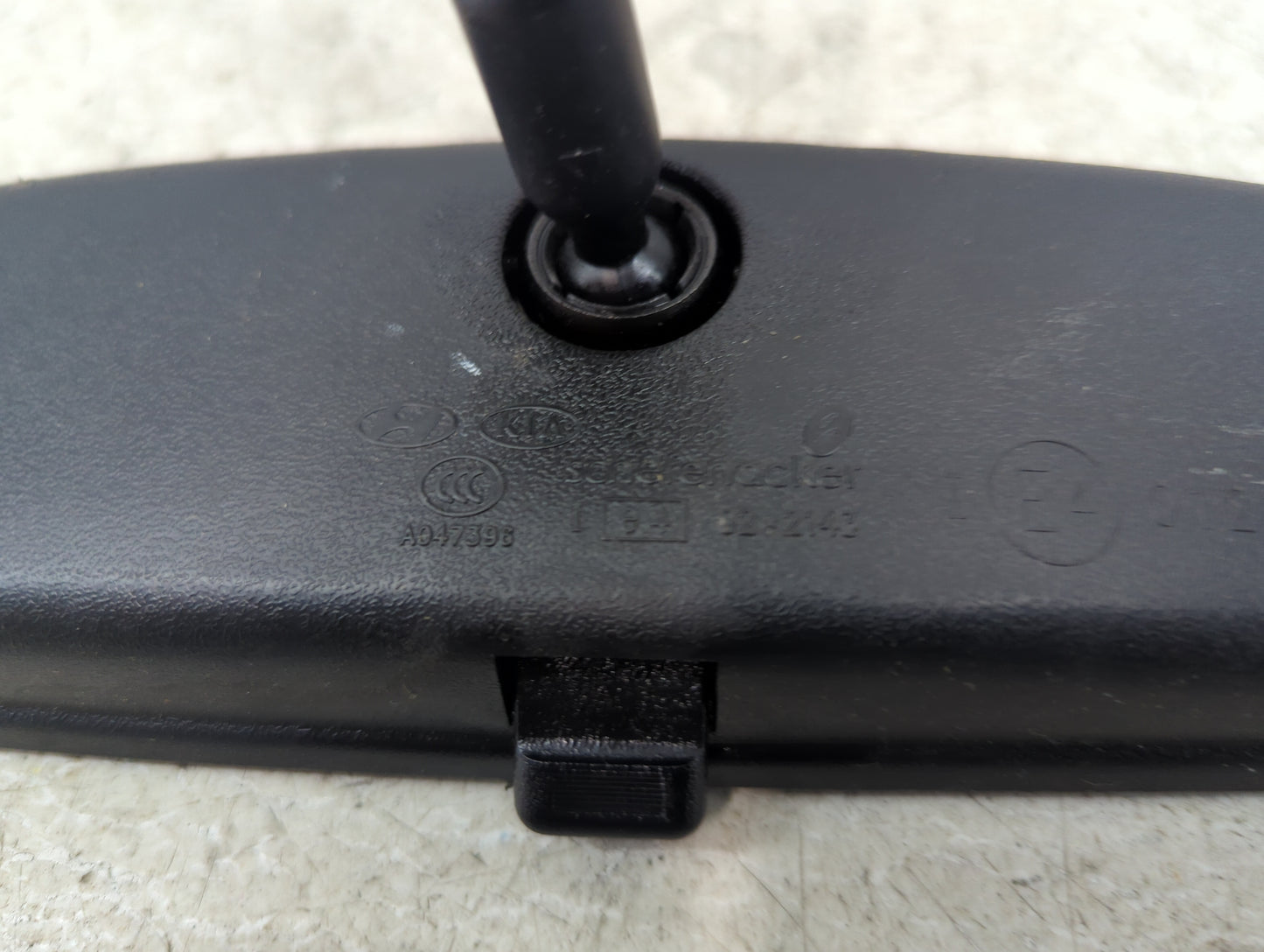 2010-2017 Kia Rio Interior Rear View Mirror Replacement OEM Fits OEM Used Auto Parts - Oemusedautoparts1.com