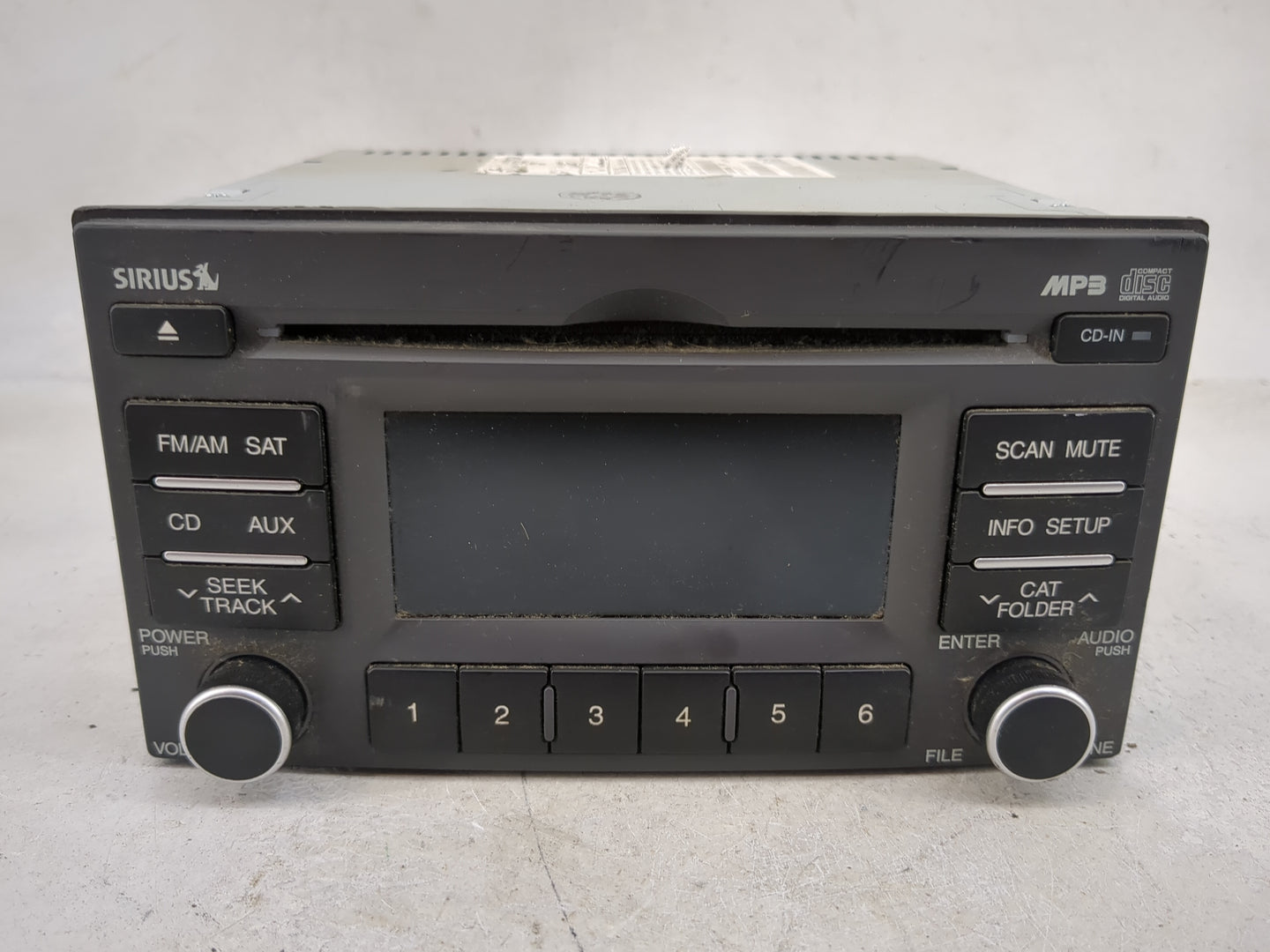 2009-2011 Kia Rio Radio AM FM Cd Player Receiver Replacement Fits Fits 2009 2010 2011 OEM Used Auto Parts - Oemusedautoparts