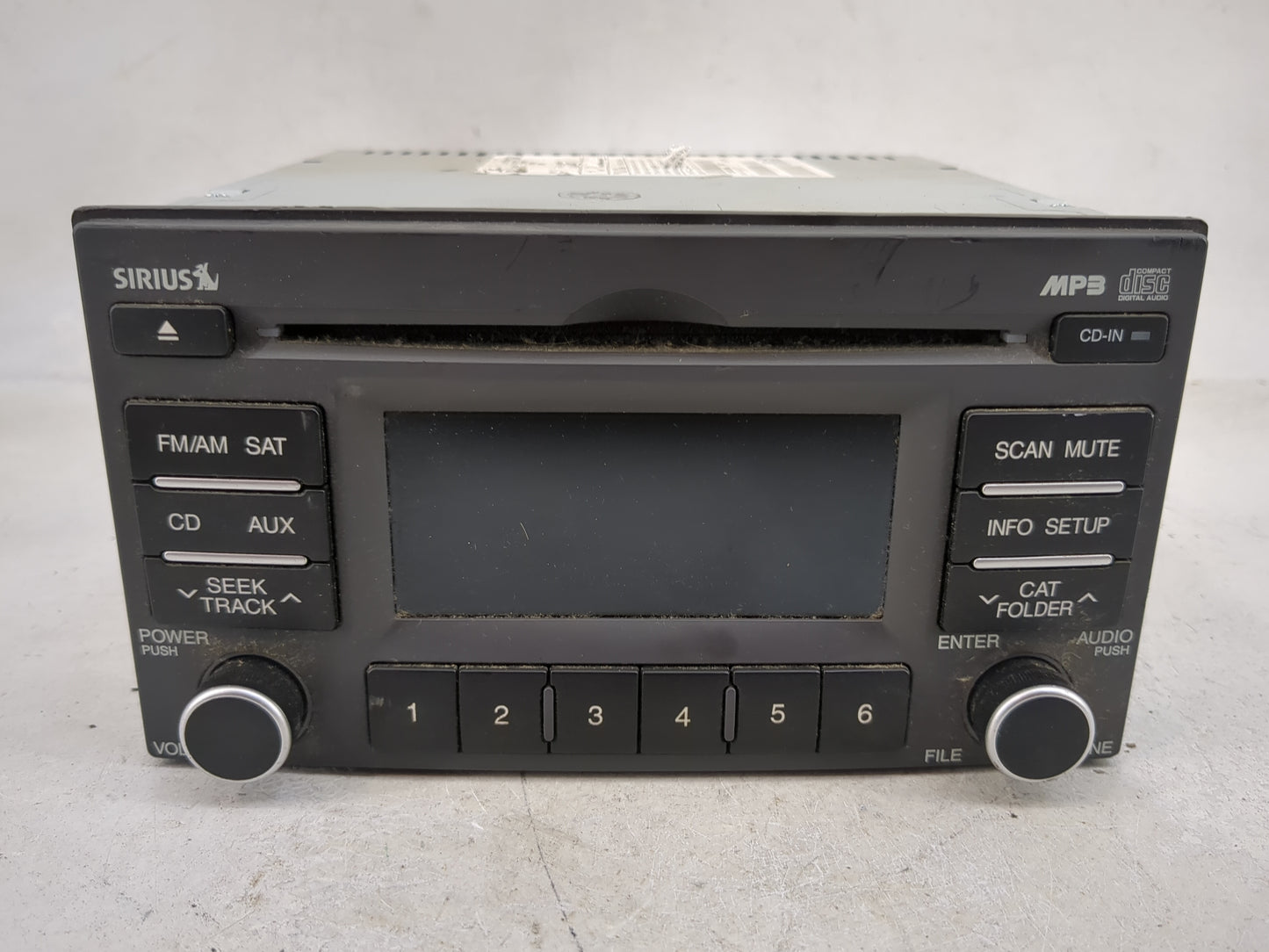2009-2011 Kia Rio Radio AM FM Cd Player Receiver Replacement Fits Fits 2009 2010 2011 OEM Used Auto Parts - Oemusedautoparts