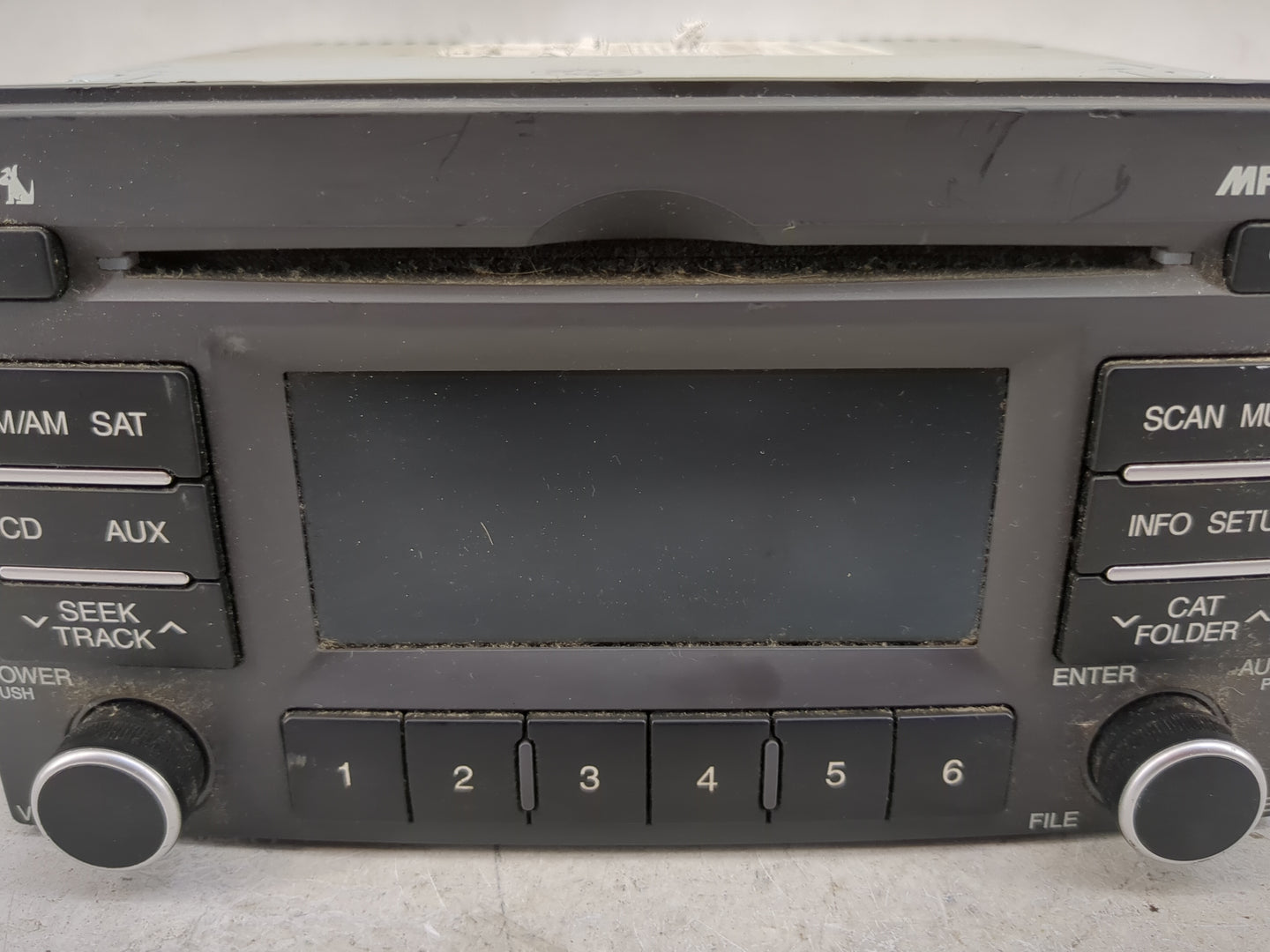 2009-2011 Kia Rio Radio AM FM Cd Player Receiver Replacement Fits Fits 2009 2010 2011 OEM Used Auto Parts - Oemusedautoparts