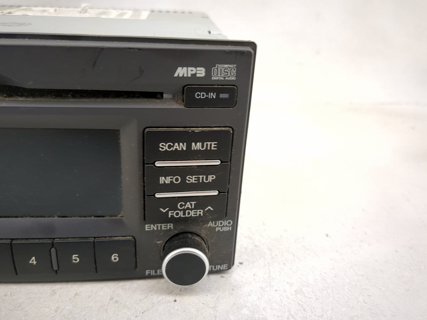 2009-2011 Kia Rio Radio AM FM Cd Player Receiver Replacement Fits Fits 2009 2010 2011 OEM Used Auto Parts - Oemusedautoparts