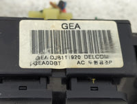 0 Kia Rio5 Climate Control Module Temperature AC/Heater Replacement Fits Fits 210 2011 OEM Used Auto Parts - Oemusedautopart