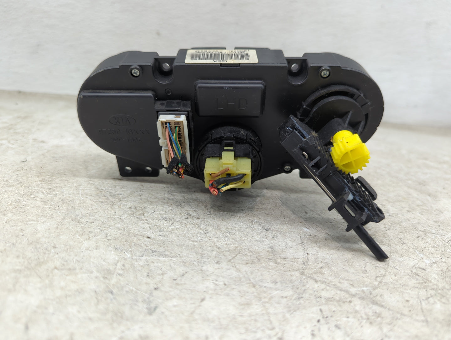 0 Kia Rio5 Climate Control Module Temperature AC/Heater Replacement Fits Fits 210 2011 OEM Used Auto Parts - Oemusedautopart