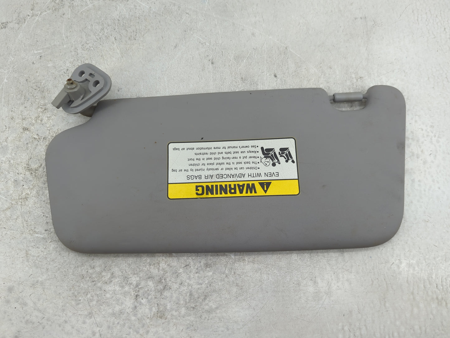 0 Kia Rio5 Sun Visor Shade Replacement Passenger Right Mirror Fits Fits 206 2007 2008 2009 2010 2011 OEM Used Auto Parts - O