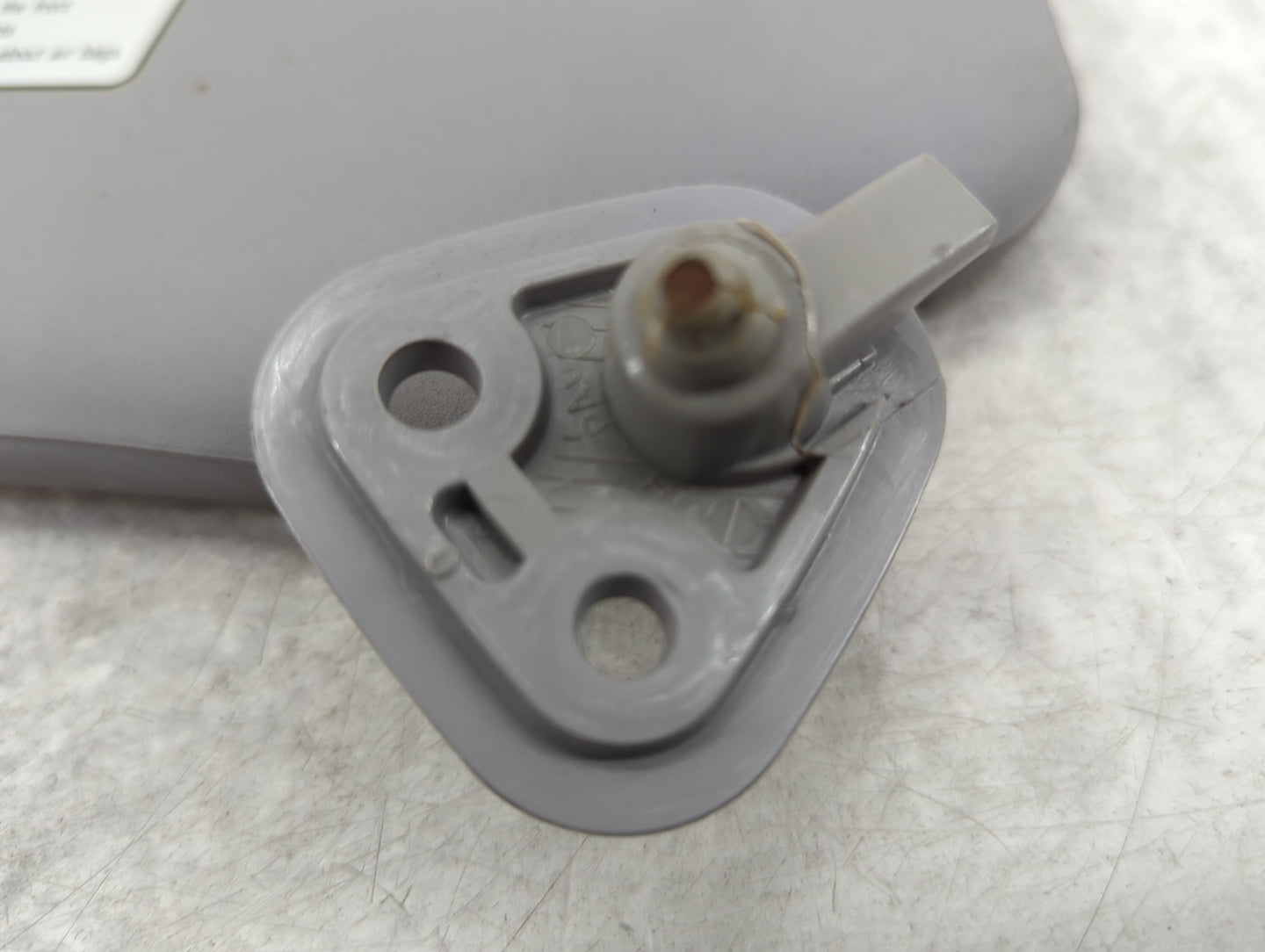 0 Kia Rio5 Sun Visor Shade Replacement Passenger Right Mirror Fits Fits 206 2007 2008 2009 2010 2011 OEM Used Auto Parts - O