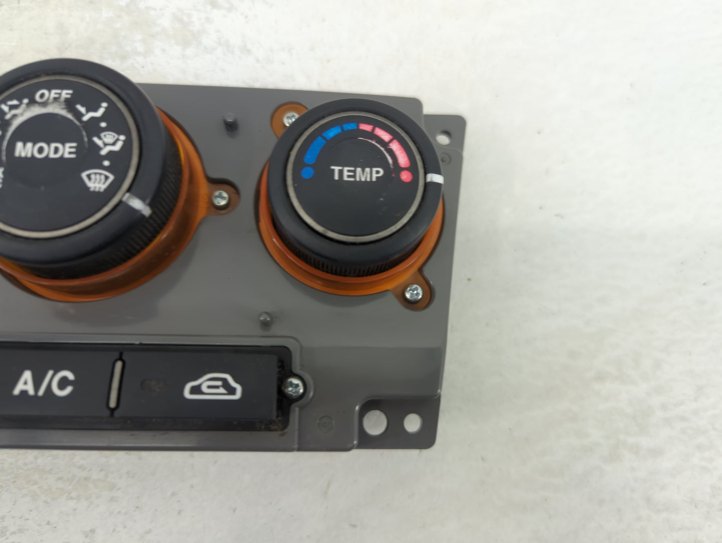 2007-2008 Kia Rondo Climate Control Module Temperature AC/Heater Replacement Fits Fits 2007 2008 OEM Used Auto Parts - Oemus