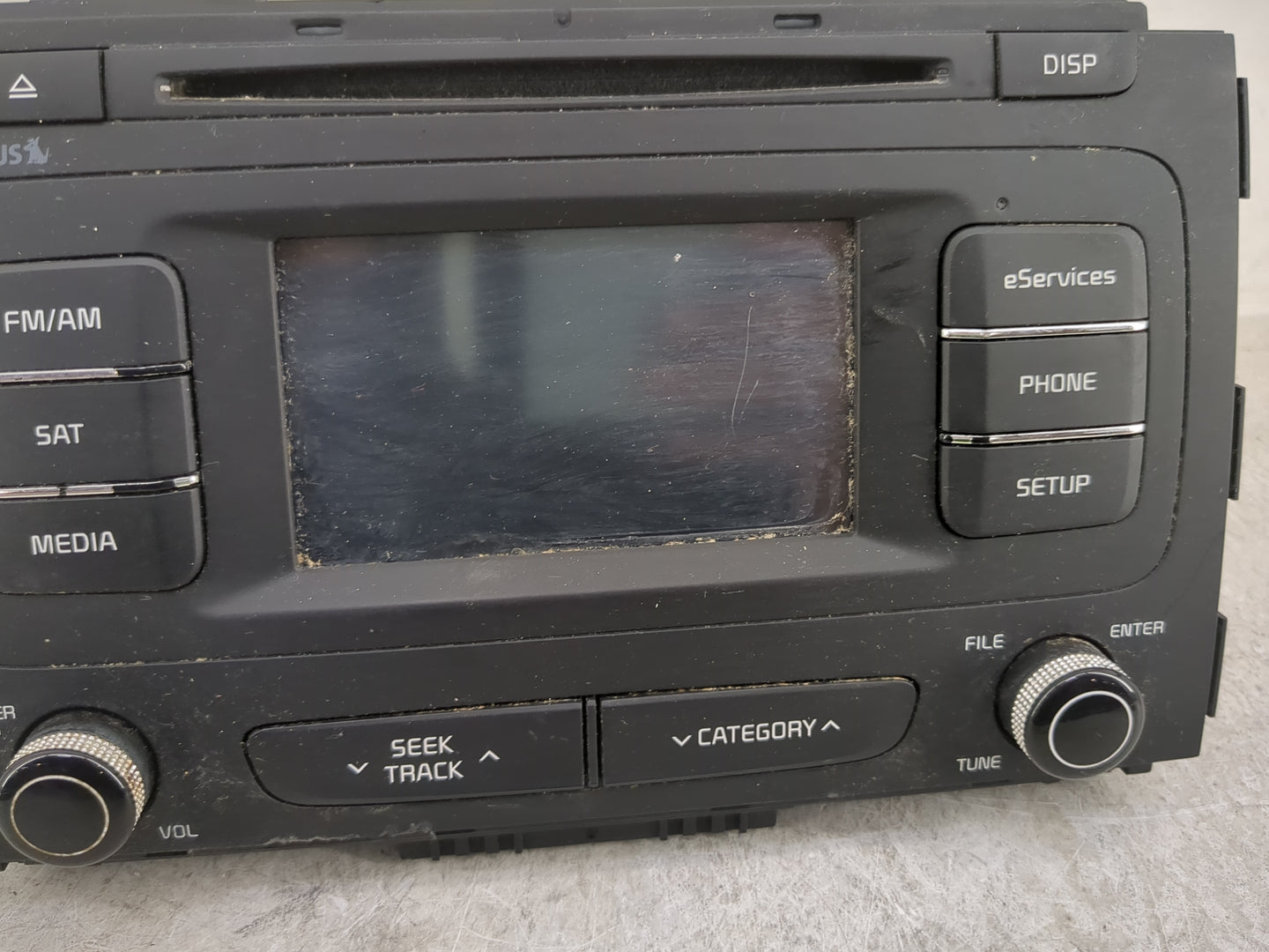 2015-2016 Kia Sedona Radio AM FM Cd Player Receiver Replacement Fits Fits 2015 2016 OEM Used Auto Parts - Oemusedautoparts1.