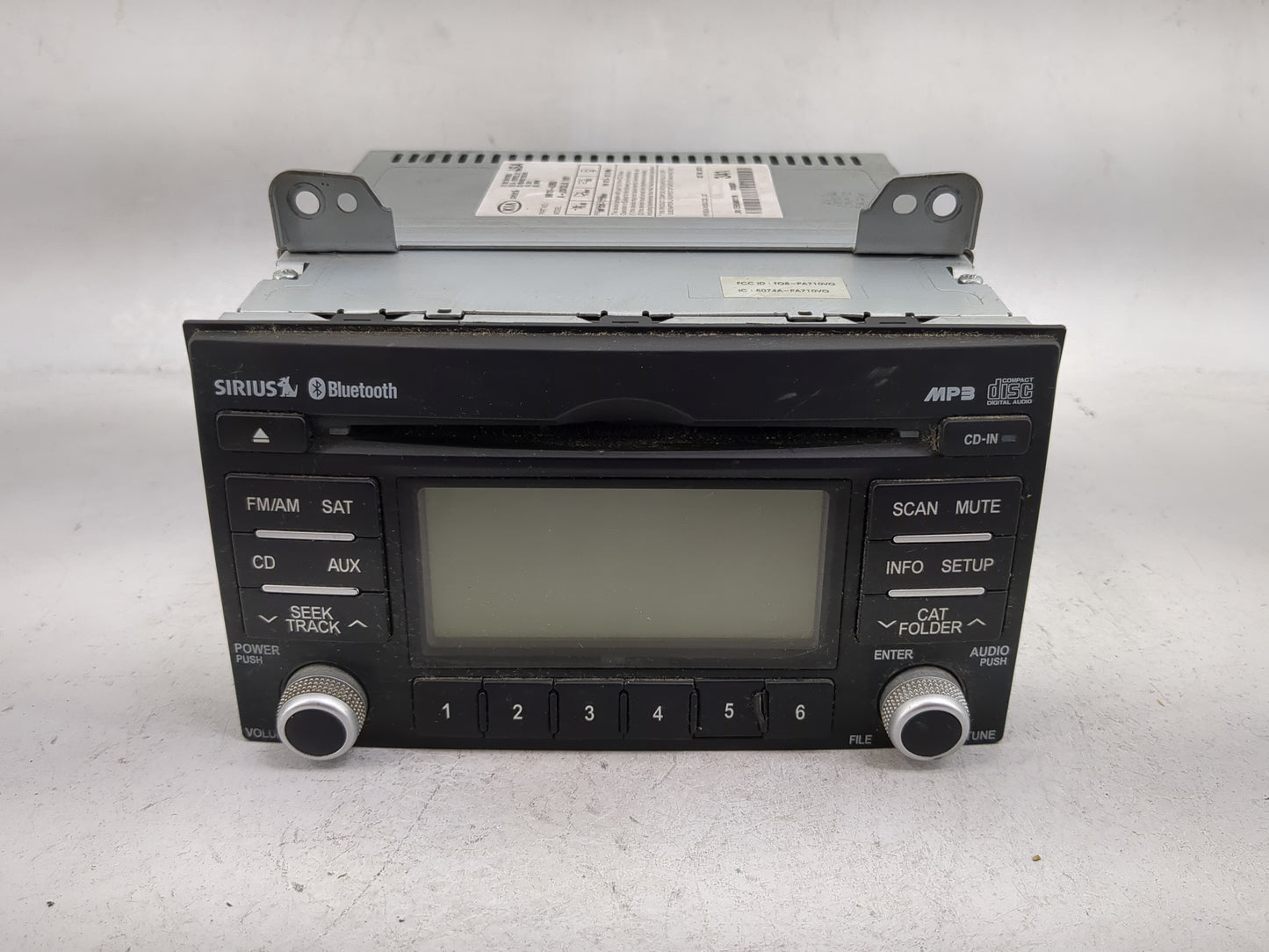 2011-2014 Kia Sedona Radio AM FM Cd Player Receiver Replacement Fits Fits 2011 2012 2014 OEM Used Auto Parts - Oemusedautopa