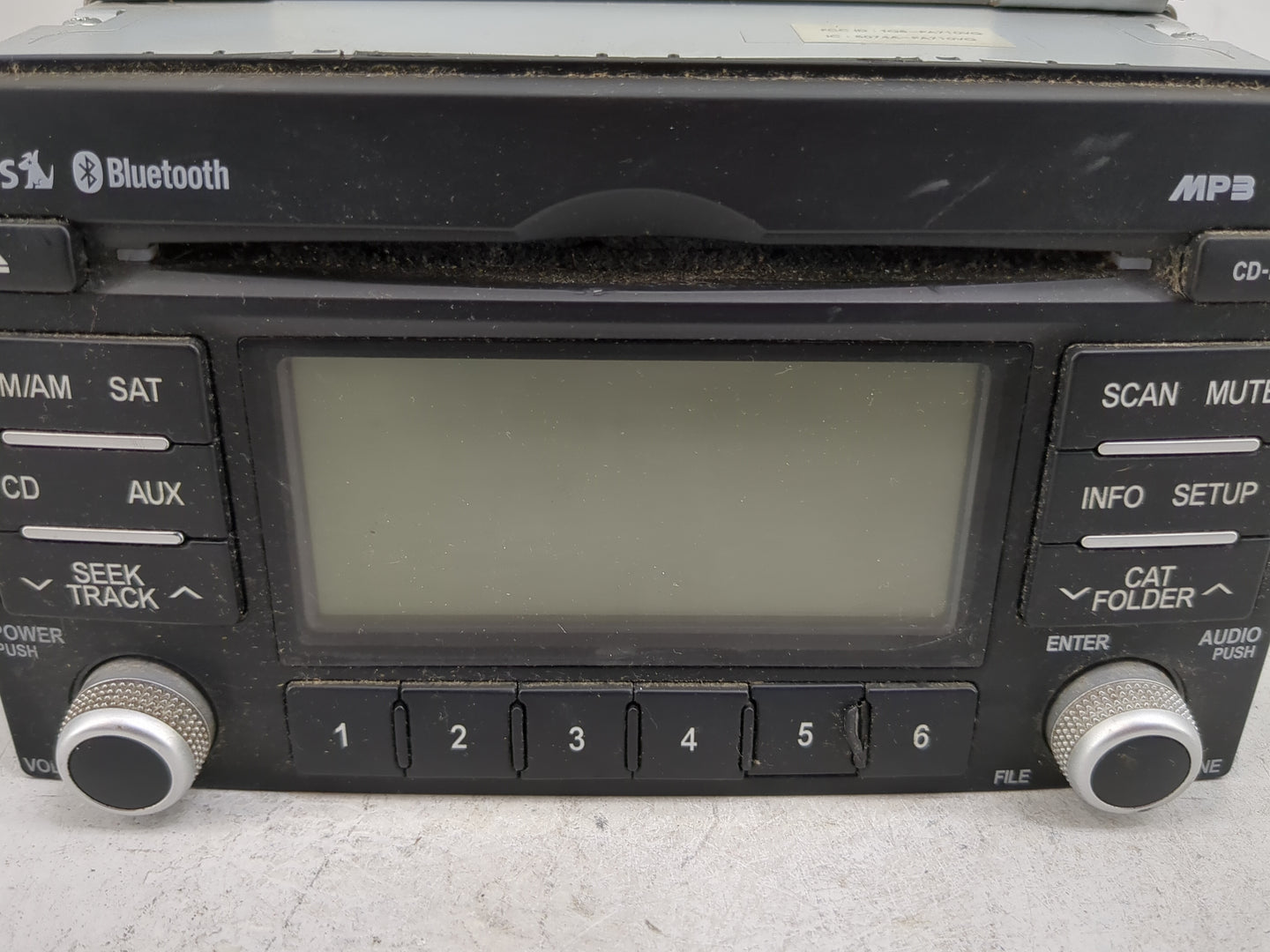 2011-2014 Kia Sedona Radio AM FM Cd Player Receiver Replacement Fits Fits 2011 2012 2014 OEM Used Auto Parts - Oemusedautopa