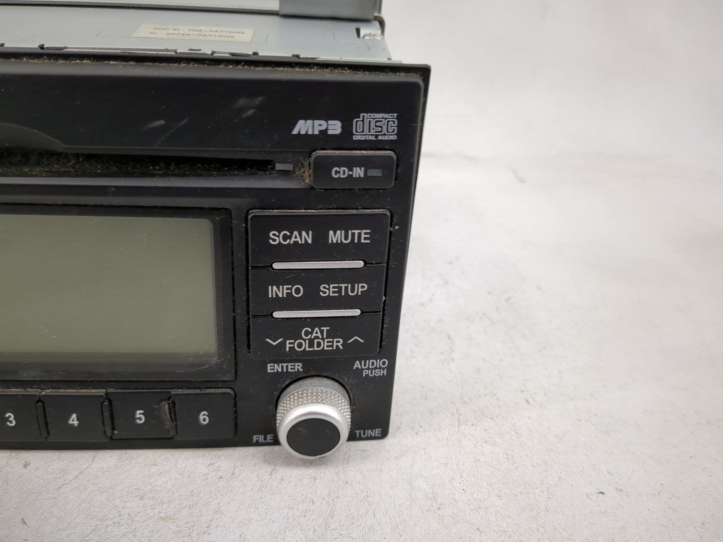 2011-2014 Kia Sedona Radio AM FM Cd Player Receiver Replacement Fits Fits 2011 2012 2014 OEM Used Auto Parts - Oemusedautopa