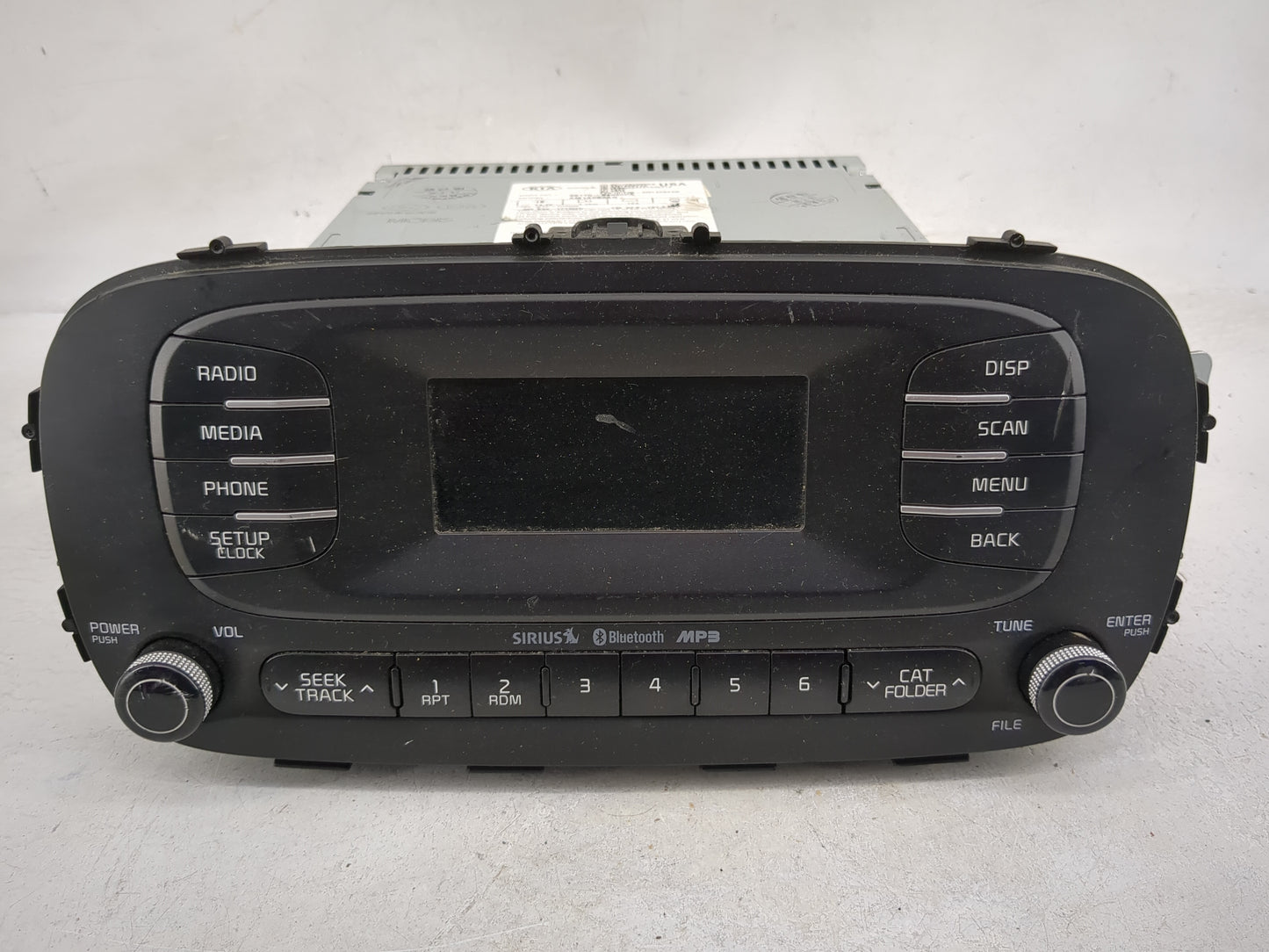 2014-2016 Kia Soul Radio AM FM Cd Player Receiver Replacement Fits Fits 2014 2015 2016 OEM Used Auto Parts - Oemusedautopart
