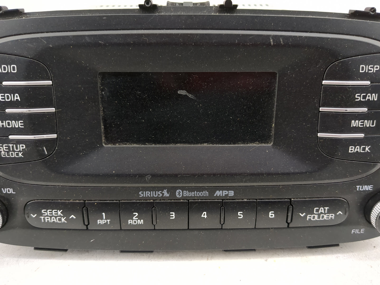 2014-2016 Kia Soul Radio AM FM Cd Player Receiver Replacement Fits Fits 2014 2015 2016 OEM Used Auto Parts - Oemusedautopart
