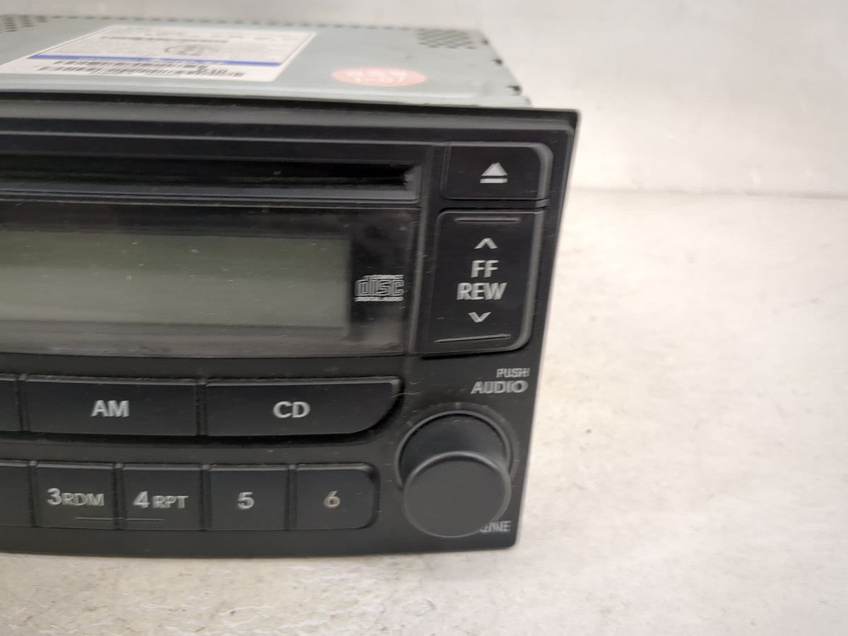 2005-2006 Kia Spectra Radio AM FM Cd Player Receiver Replacement Fits Fits 2005 2006 OEM Used Auto Parts - Oemusedautoparts1
