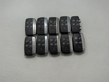 Lot of 10 Land Rover Keyless Entry Remote Fob MIXED FCC IDS MIXED PART - Oemusedautoparts1.com