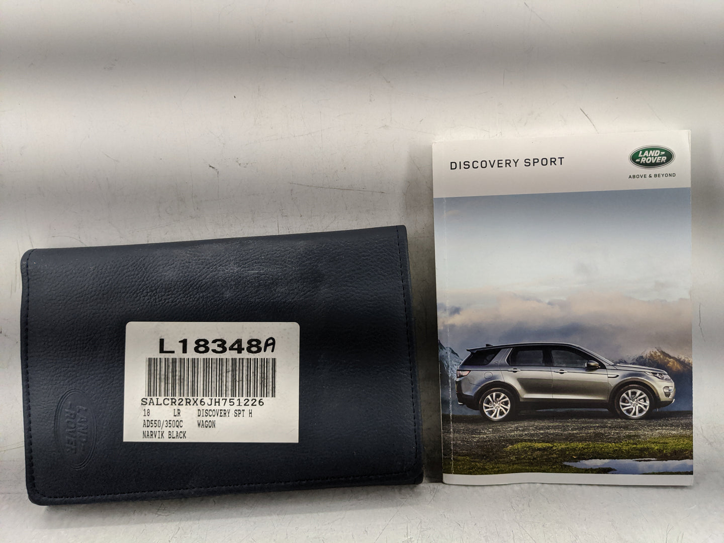 0 Land Rover Discovery Sport Owners Manual Book Guide OEM Used Auto Parts - Oemusedautoparts1.com