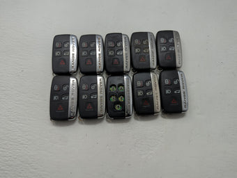 compare product Lot of 10 Land Rover Range Rover Keyless Entry Remote Fob MIXED FCC IDS