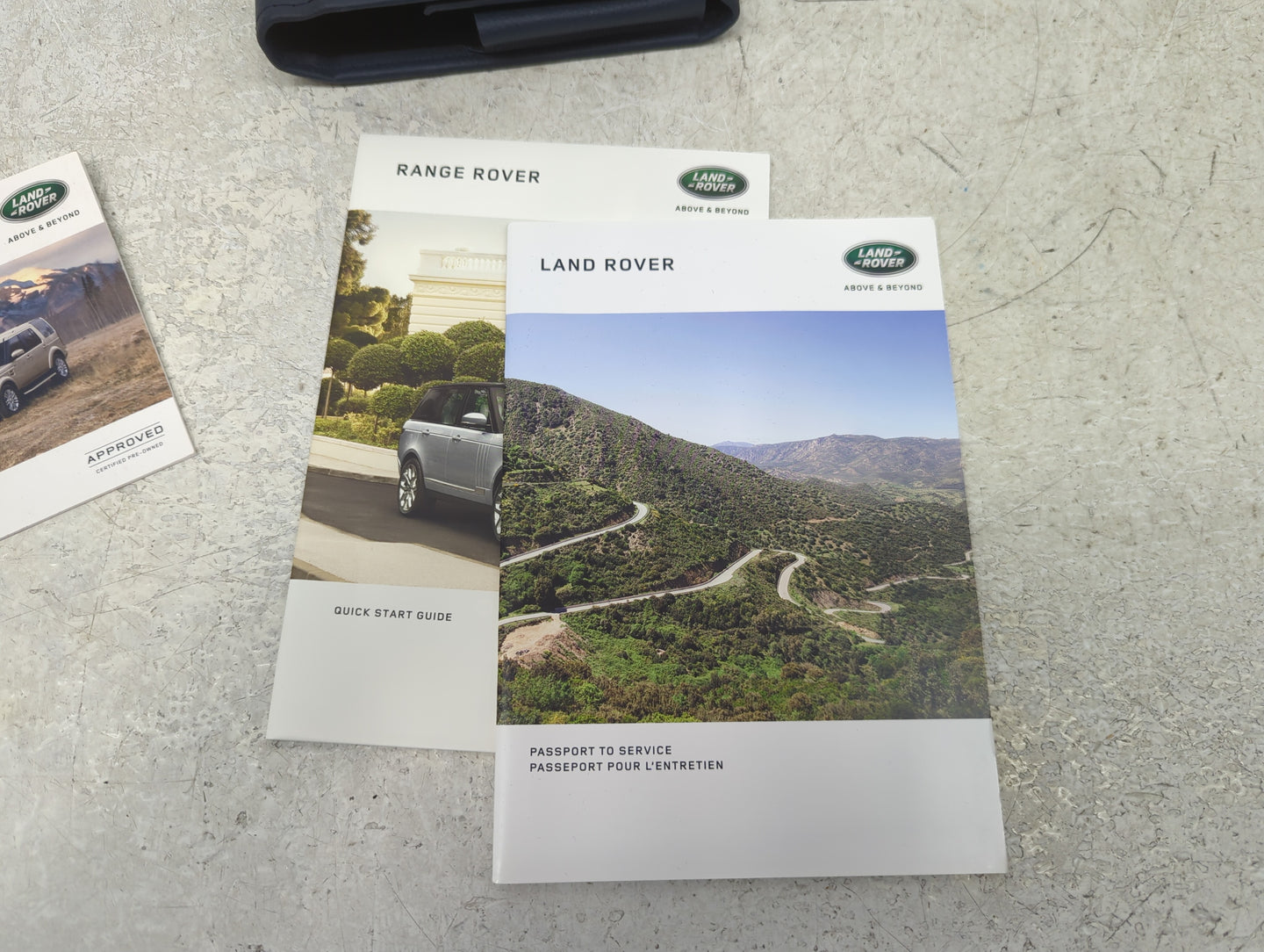 0 Land Rover Range Rover Owners Manual Book Guide OEM Used Auto Parts - Oemusedautoparts1.com