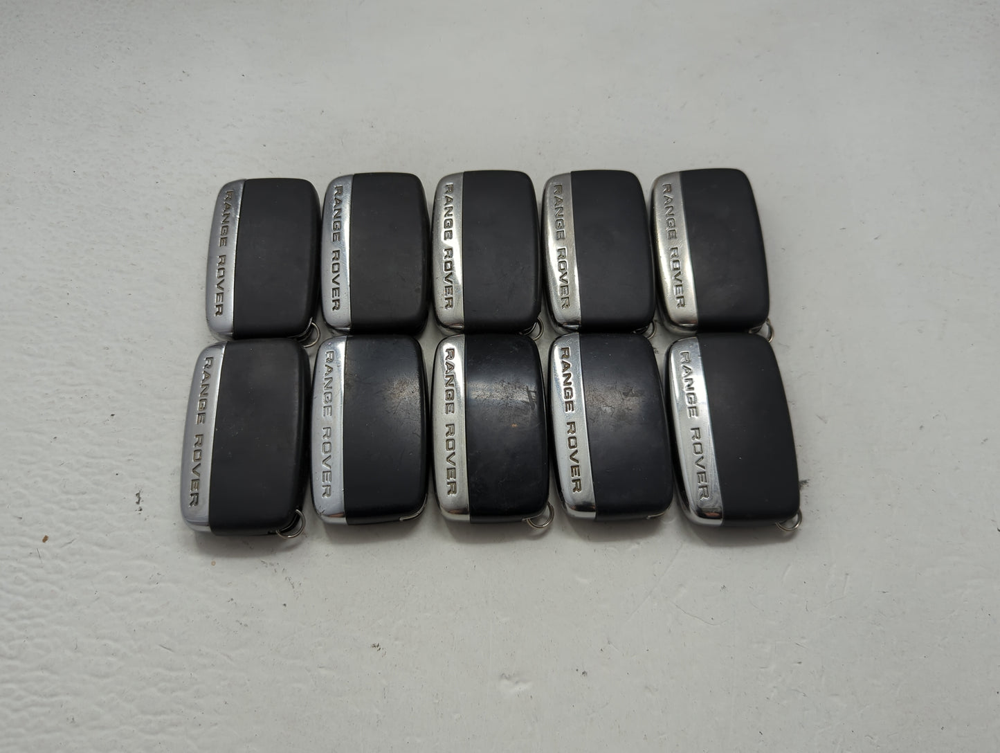 Lot of 10 Land Rover Range Rover Keyless Entry Remote Fob MIXED FCC IDS 1474200 - Oemusedautoparts1.com