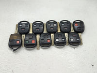 Lot of 10 Lexus Keyless Entry Remote Fob MIXED FCC IDS 1473657 - Oemusedautoparts1.com