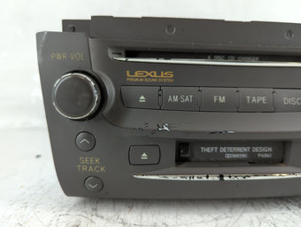compare product 2006 Lexus Gs300 Radio AM FM Cd Player Receiver Replacement P/N:86120-30D00-E0 Fits OEM Used Auto Parts
