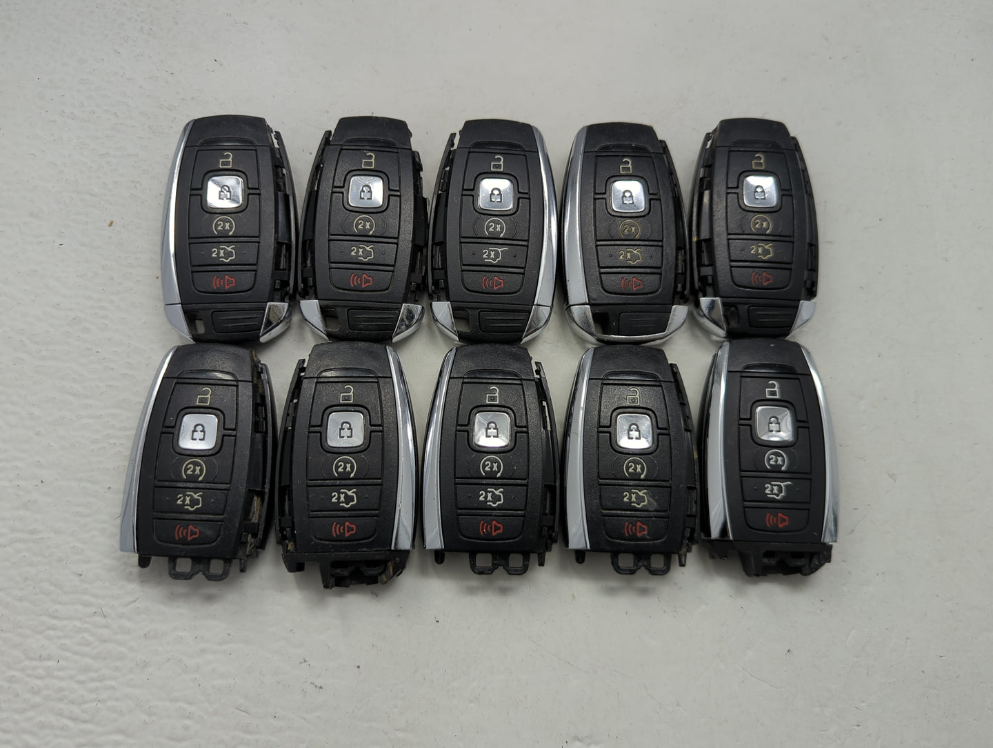 Lot of 10 Lincoln Keyless Entry Remote Fob M3N-A2C940780 | - Oemusedautoparts1.com