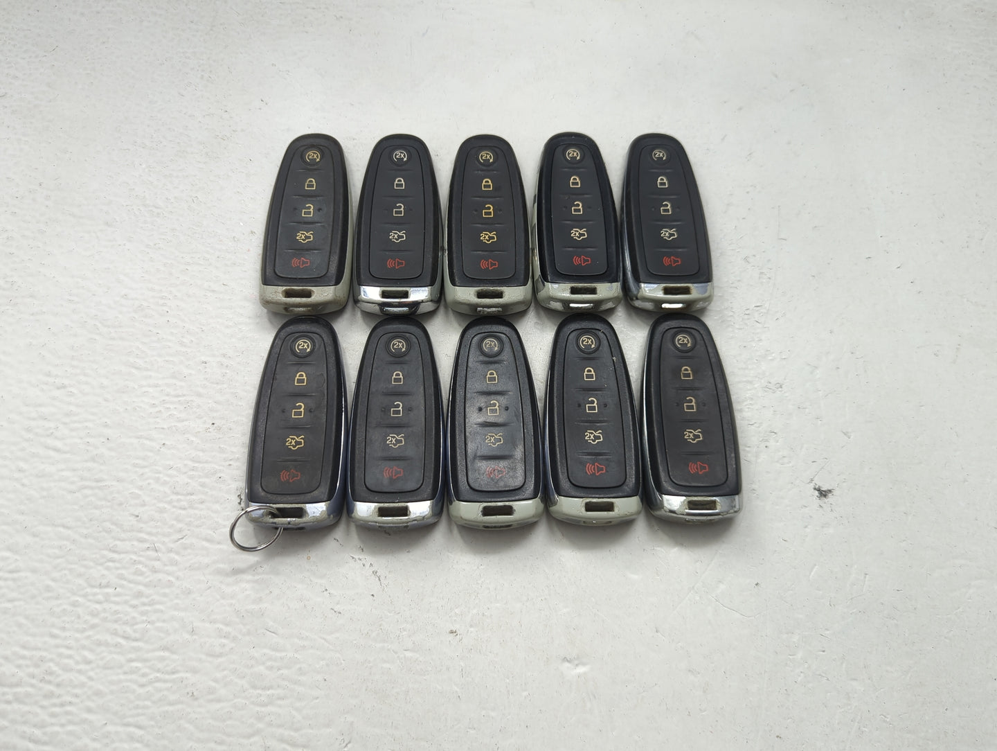 Lot of 10 Lincoln Keyless Entry Remote Fob M3N5WY8609 MIXED PART NUMBERS - Oemusedautoparts1.com