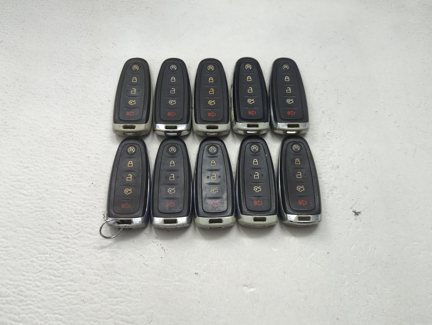 Lot of 10 Lincoln Keyless Entry Remote Fob M3N5WY8609 MIXED PART NUMBERS - Oemusedautoparts1.com