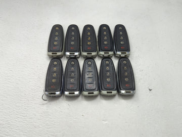 Lot of 10 Lincoln Keyless Entry Remote Fob M3N5WY8609 MIXED PART NUMBERS - Oemusedautoparts1.com