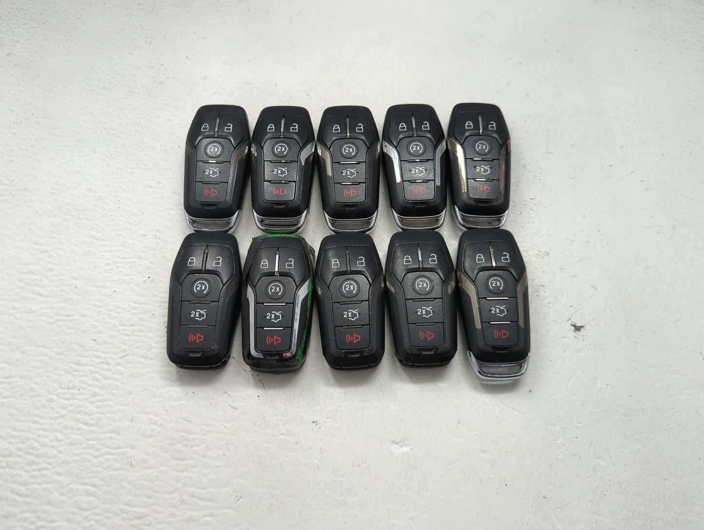 Lot of 10 Lincoln Keyless Entry Remote Fob MIXED FCC IDS MIXED PART 1476368 - Oemusedautoparts1.com